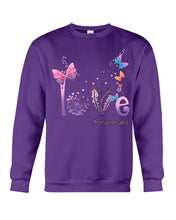 Load image into Gallery viewer, Love Butterflies Grandma Life Gift For Grandma Sweatshirt