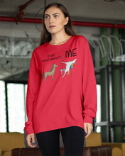Load image into Gallery viewer, Funny Difference Between Me And Other Psychotherapists Unicorn And Horse Unisex Long Sleeve