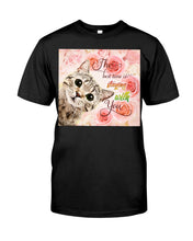 Load image into Gallery viewer, The Best Time Is Staying With You Roses With Cat Gift For Cat Lovers Guys Tee