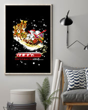 Load image into Gallery viewer, Baseball Xmas Sleigh Loading Gift For Baseball Lovers Vertical Poster