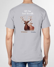 Load image into Gallery viewer, Custom Name Deers Gift For Boyfriend Till Our Last Breath Guys V-Neck