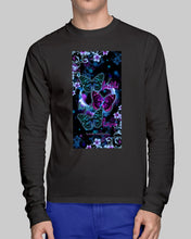 Load image into Gallery viewer, Purple Phone Case With Butterfly Faith Hope Love Suicide Awareness Gift Unisex Long Sleeve