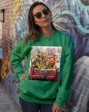 Load image into Gallery viewer, Giraffe Red Car Merry Christmas Gift For Giraffe Lovers Sweatshirt