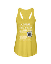 Load image into Gallery viewer, 5 Things You Should Know About This Woman Dog Mom Ladies Flowy Tank