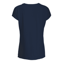 Load image into Gallery viewer, Raven Viking Culture Celtic Design Gray And Red Ladies V-Neck