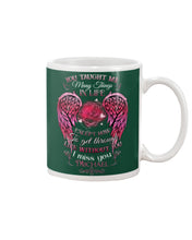 Load image into Gallery viewer, You Taught Me Many Things In Life Custom Name Gift For Son Name Michael Mug