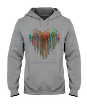 Load image into Gallery viewer, Heart Love Simple Special Custom Design For Ballet Lovers Hoodie