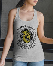 Load image into Gallery viewer, December Woman The Soul Of A Mermaid Birthday Meaningful Gift For Women Ladies Flowy Tank