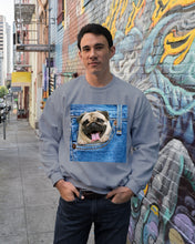 Load image into Gallery viewer, baby Pug In Denim Pocket Gift For Dog Lovers Sweatshirt
