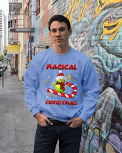 Load image into Gallery viewer, Tennis Players Magical Christmas Snowman Gift For Women Sweatshirt
