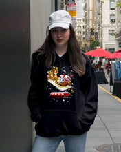 Load image into Gallery viewer, Baseball Xmas Sleigh Loading Gift For Baseball Lovers Hoodie