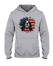 Load image into Gallery viewer, English Cocker Spaniel US Sunflower Gift For Dog Lovers Hoodie