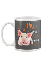 Load image into Gallery viewer, Pig Kisses Fix Everything Gift For Pig Lovers Mug