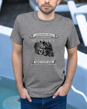 Load image into Gallery viewer, Shes Stubborn Messy And A Brat At Times Black Gift For Husband Guys Tee