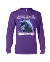 Load image into Gallery viewer, Life Is Full Of Disappointment And I Added You To The List Unisex Long Sleeve