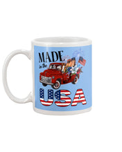 Load image into Gallery viewer, Horse Made In The America Red Car Gift For Horse Lovers Mug