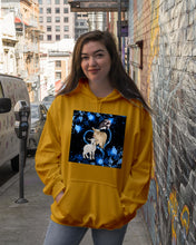 Load image into Gallery viewer, Lovely Phone Case Twinkling Blue Heart Gift For Goat Lovers Hoodie