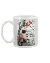 Load image into Gallery viewer, Siamese Cat Red Cardinals Those We Love Mug