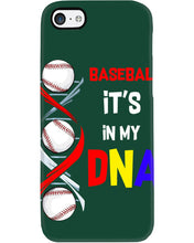 Load image into Gallery viewer, Baseball Be My DNA Gift For Sport Lovers Phone case