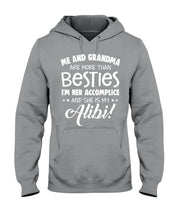Load image into Gallery viewer, Me And Grandma Are More Than Besties Custom Gift For Family Hoodie