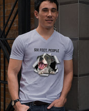 Load image into Gallery viewer, Pitbull Six Feet People Gift For Pitbull Lovers Guys V-Neck