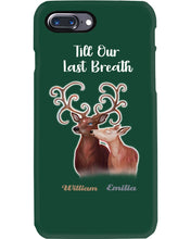 Load image into Gallery viewer, Custom Name Deers Gift For Boyfriend Till Our Last Breath Phone case