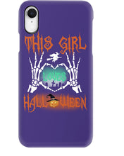 Load image into Gallery viewer, This Girl Loves Halloween Gift For Girls Phone case