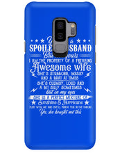 Load image into Gallery viewer, Shes Stubborn Messy And A Brat At Times Black Gift For Husband Phone case