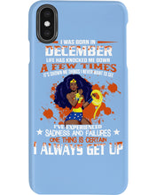 Load image into Gallery viewer, December Superwoman Life Has Knocked Me Down Birthday Meaningful Gift Phone case