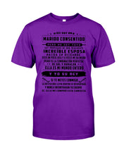 Load image into Gallery viewer, Increible Esposa Nacida En Diciembre Birthday Meaningful Gift Guys Tee