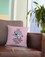 Load image into Gallery viewer, This Finn Survived The Great Toilet Paper Crisis Of 2020 Pillow Cover