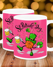 Load image into Gallery viewer, Basketball Saint Patrick's Day Gift For Basketball Lovers Mug