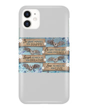 Load image into Gallery viewer, Do What Makes You Happy With Bats Gift For Girls Phone case