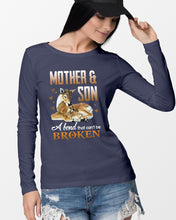 Load image into Gallery viewer, Mother And Son A Bond That Can't Be Broken Unisex Long Sleeve