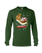 Load image into Gallery viewer, Baseball Xmas Sleigh Loading Gift For Baseball Lovers Unisex Long Sleeve