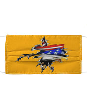Load image into Gallery viewer, Eagle Giant Scratch USA Flag Gift For Women Cloth Face Mask