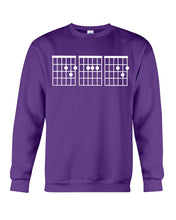 Load image into Gallery viewer, Vintage Funny Guitar Chords Custom Gift For Guitar Lovers Sweatshirt