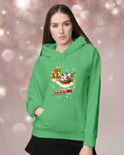 Load image into Gallery viewer, Baseball Xmas Sleigh Loading Gift For Baseball Lovers Hoodie