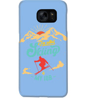 Load image into Gallery viewer, I'm Retired Skiing Is My Job Mountainous Terrain Phone case