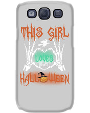 Load image into Gallery viewer, This Girl Loves Halloween Gift For Girls Phone case