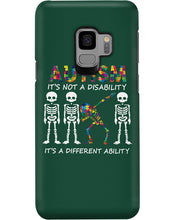 Load image into Gallery viewer, Autism It's A Different Ability Gift For Autism People Phone case