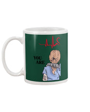 Load image into Gallery viewer, You Are Sister Heartbeat Gift For Sister Mug