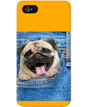 Load image into Gallery viewer, baby Pug In Denim Pocket Gift For Dog Lovers Phone case