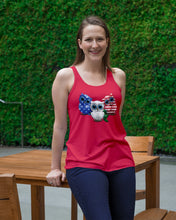Load image into Gallery viewer, Lovely Phone Case Three Owl With US Flag Gift For Owl Lovers Ladies Flowy Tank