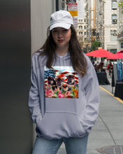 Load image into Gallery viewer, American Flag Sky Flower German Shepherd Gift For Dog Lovers Hoodie