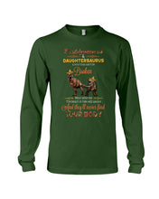Load image into Gallery viewer, Daddysaurus Daughtersaurus A Bond That Can't Be Broken Unisex Long Sleeve