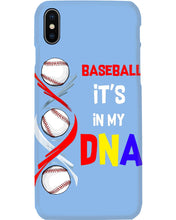 Load image into Gallery viewer, Baseball Be My DNA Gift For Sport Lovers Phone case