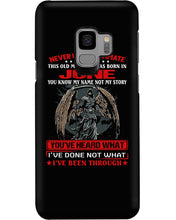 Load image into Gallery viewer, Never Underestimate This Old Man Who Was Born In June Custom Design Phone case