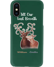 Load image into Gallery viewer, Custom Name Deers Gift For Boyfriend Till Our Last Breath Phone case