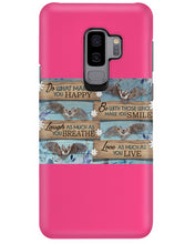 Load image into Gallery viewer, Do What Makes You Happy With Bats Gift For Girls Phone case